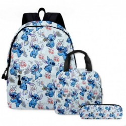 Size is onesize Stitch school bags for boys cute lunch bag pencil case cute