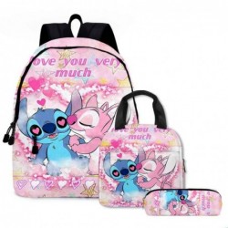 Size is onesize Stitch backpack for college lunch bag anime pencil case big