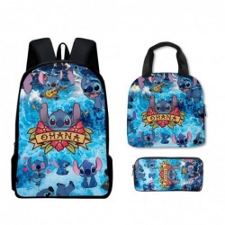 Size is onesize Stitch backpack for boys lunch bag cool pencil case bag