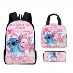 Size is onesize Stitch travel backpack lunch bag boys pouch pencil case