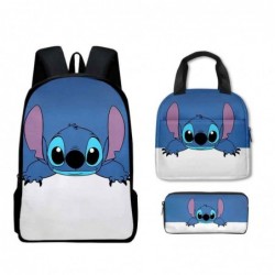 Size is onesize Stitch backpack for kids anime lunch bag pencil case large