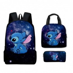 Size is onesize Stitch backpack boys lunch bag kids pencil case cute