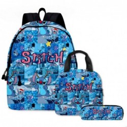 Size is onesize Stitch backpack for women lunch box kids kids pencil case