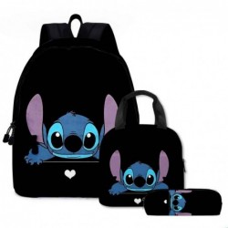 Size is onesize Stitch outdoor backpack adult lunch bag pencil case big