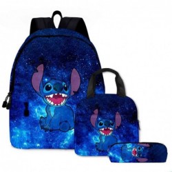 Size is onesize Stitch backpack boys elegant lunch bag colored pencil case