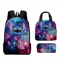 Size is onesize Stitch outdoor backpack lunch bag for boys pencil case small