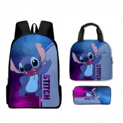 Size is onesize Stitch a backpack for kids lunch bag cartoon pencil case big