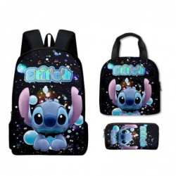 Size is onesize Stitch backpack boys canvas lunch bag pencil case canvas