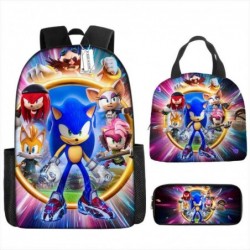 Size is onesize Sonic backpack travel lunch bag anime pencil case bag