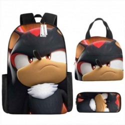 Size is onesize Sonic backpack travel lunch box kids boys pencil case