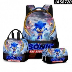 Size is onesize Sonic backpack for work lunch bag big canvas pencil case