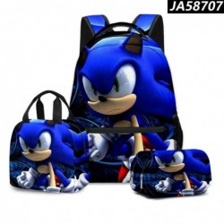 Size is onesize Sonic a backpack for girls lunch bag girls pencil case anime