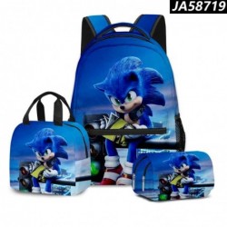 Size is onesize Sonic backpack girls school anime lunch bag pencil case boys