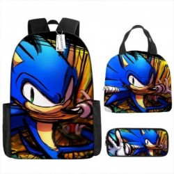 Size is onesize Sonic backpack for kids lunch box girls pencil case kit