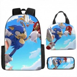 Size is onesize Sonic backpack boys lunch bag girls pencil box girls