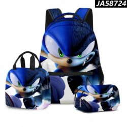 Size is onesize Sonic backpack boyz elegant lunch bag pencil case girls