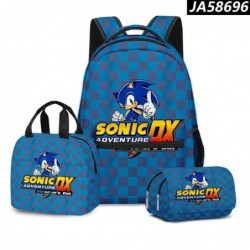 Size is onesize Sonic backpack for work lunch bag kawaii pencil case boys