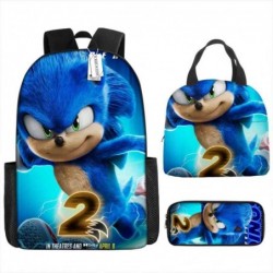 Size is onesize Sonic backpacks for school lunch box kids girls pencil case