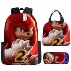 Size is onesize Sonic backpack travel lunch bag kawaii pencil case for girls