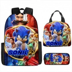 Size is onesize Sonic school bags for girls lunch box kids pencil case pouch