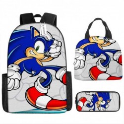 Size is onesize Sonic backpack boys lunch bag big pencil case pouch