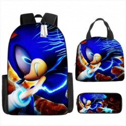 Size is onesize Sonic outdoor backpack lunch bag kawaii pencil case boys