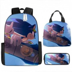 Size is onesize Sonic backpack for college cooler lunch bag pencil case big