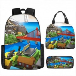 Size is onesize minecraf backpack for boys lunch bag cool pencil case boys