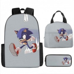 Size is onesize Sonic backpack boys lunch bag for teens cute pencil case