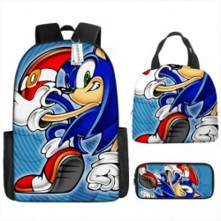 Size is onesize Sonic backpack boyz lunch bag for teens pencil case box