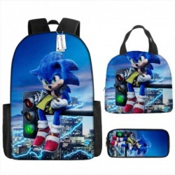 Size is onesize Sonic backpack for school cute lunch bag boys pencil case