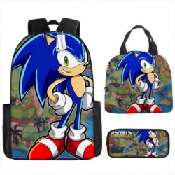 Size is onesize Sonic backpack boyz lunch bag cartoon pencil case big