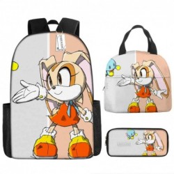 Size is onesize Sonic outdoor backpack elegant lunch bag pencil case cute