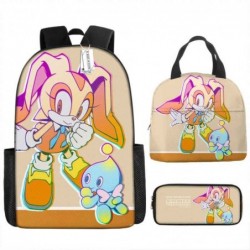 Size is onesize Sonic backpacks for school anime lunch bag anime pencil case