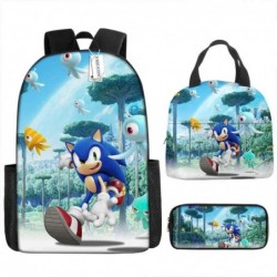 Size is onesize Sonic backpack for boys girls lunch bag pencil case pouch