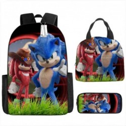 Size is onesize Sonic backpack for school lunch bag bookbag boys pencil case