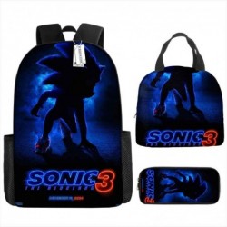 Size is onesize Sonic backpack travel lunch bag and purse pencil pouch girls