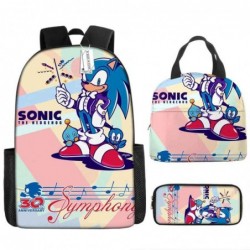 Size is onesize Sonic backpack kids boys lunch bag for girls pencil case bag