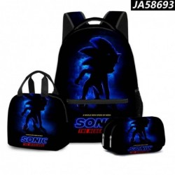 Size is onesize Sonic backpack for work lunch box girls canvas pencil case