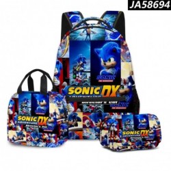 Size is onesize Sonic boys school bag cute lunch bag pencil cases for school