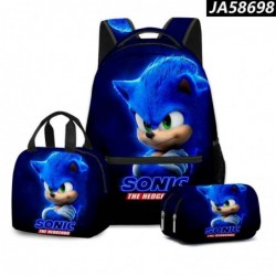 Size is onesize Sonic backpack for college lunch bag anime pencil case big