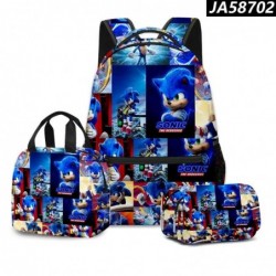 Size is onesize Sonic backpack travel anime lunch bag pencil case kawaii