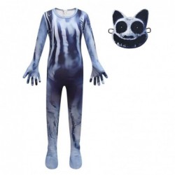 Size is 3T-4T(110cm) zoonomaly catnap Costumes Jumpsuit Halloween For kids with mask