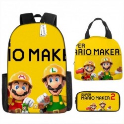 Size is onesize Super Mario outdoor backpack cute lunch bag pencil box girls