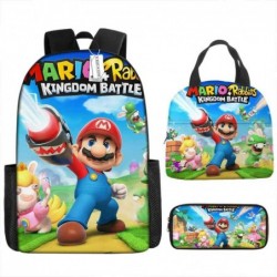 Size is onesize Super Mario boys school bag lunch bag kids pencil case bag