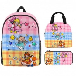 Size is onesize Super Mario backpack boyz lunch box kids anime pencil case