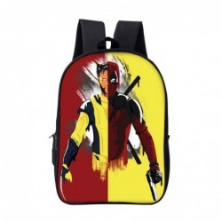 Deadpool printed backpack for college Double bag