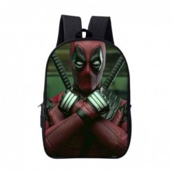 Deadpool printed a backpack for school Waterproof