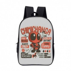 Deadpool printed backpacks for school Oxford cloth