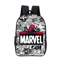 Deadpool printed backpack for girls Oxford cloth